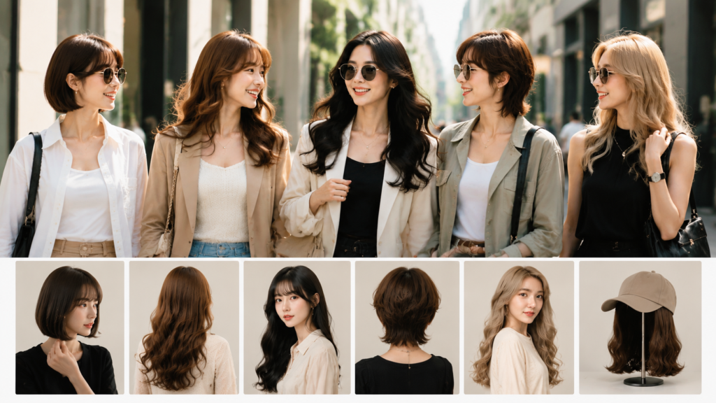 wigs as everyday fashion accessory