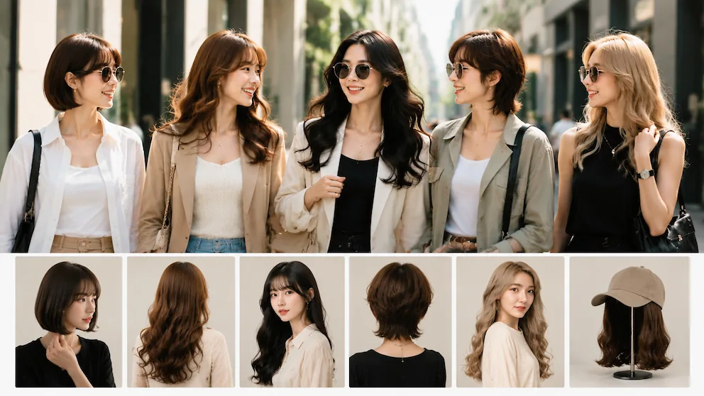wigs as everyday fashion accessory