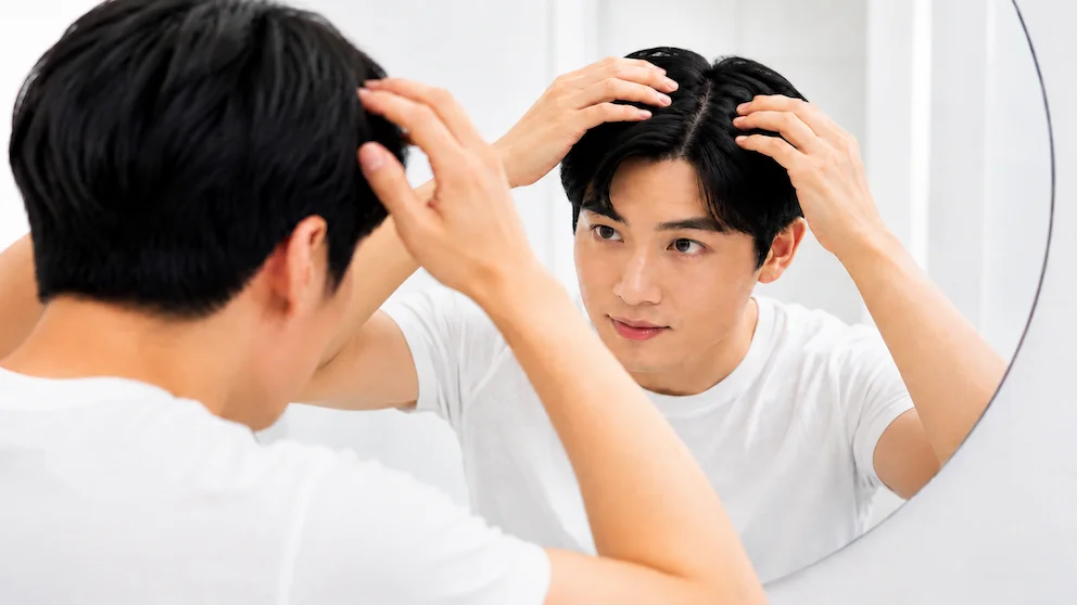 가발 가르마 변경 가마 방향 자연스러운 스타일링