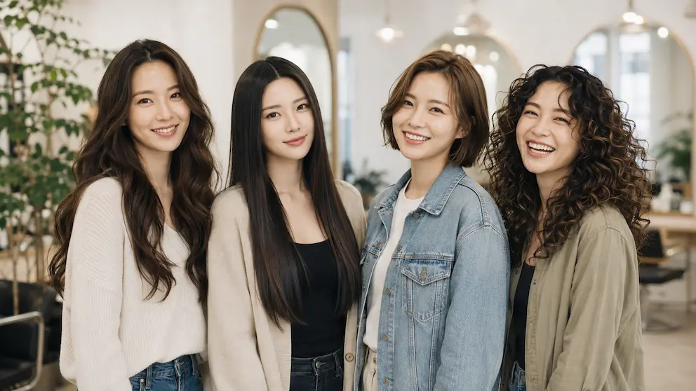 No.029 가발 컬과 웨이브 스타일 선택법, 자연스러운 움직임과 이미지 완성 포인트 가발 컬 펌 디자인