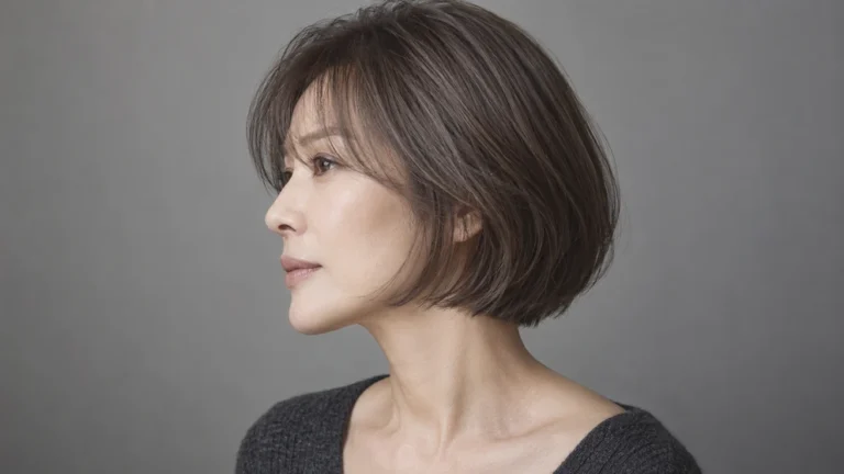 턱선이 내려온 중년 여성에게 정수리만 띄운 가발이 어색한 이유